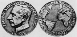 Polish medal awarded to Skarzynski